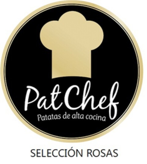 PAT CHEF PATATAS DE ALTA COCINA SELECCION ROSAS Logo (EUIPO, 15.10.2015)