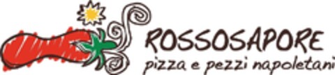 ROSSOSAPORE pizza e pezzi napoletani Logo (EUIPO, 25.11.2015)