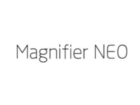 Magnifier NEO Logo (EUIPO, 03/04/2016)