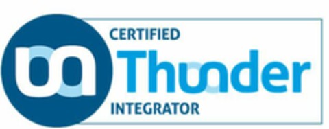 CERTIFIED Thunder INTEGRATOR Logo (EUIPO, 01.06.2016)