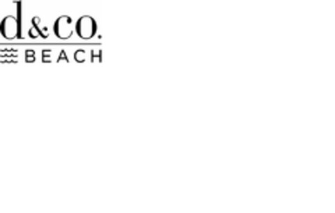 D&CO. BEACH Logo (EUIPO, 03.08.2017)