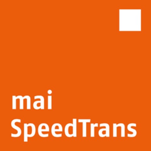 maiSpeedTrans Logo (EUIPO, 19.01.2018)
