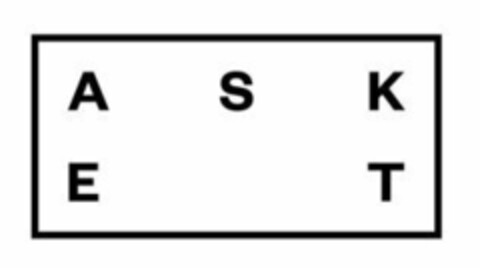 ASKET Logo (EUIPO, 03/26/2019)