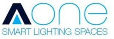 AONE SMART LIGHTING SPACES Logo (EUIPO, 20.12.2019)