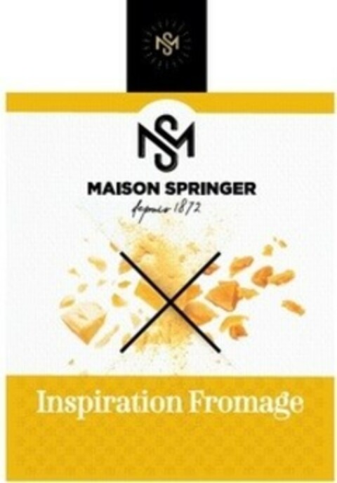 MAISON SPRINGER Depuis 1872 Inspiration Fromage Logo (EUIPO, 14.04.2021)