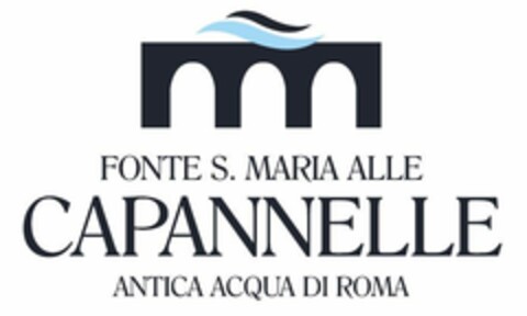 FONTE S. MARIA ALLE CAPANNELLE ANTICA ACQUA DI ROMA Logo (EUIPO, 17.09.2021)