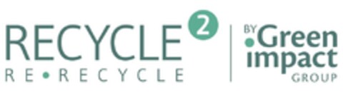 RECYCLE 2 RE-RECYCLE BY Green Impact GROUP Logo (EUIPO, 28.12.2021)