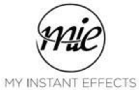 mie MY INSTANT EFFECTS Logo (EUIPO, 07.01.2022)