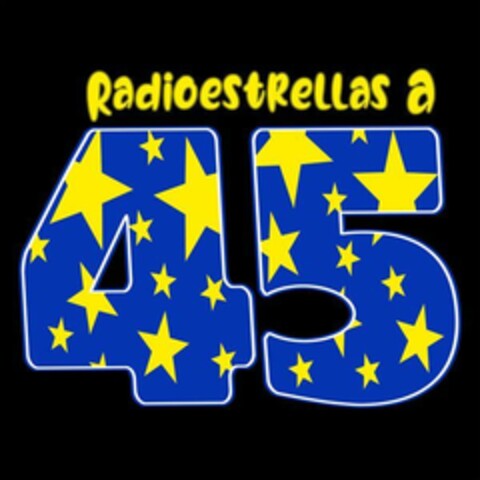 RADIOESTRELLAS A 45 Logo (EUIPO, 01/19/2023)