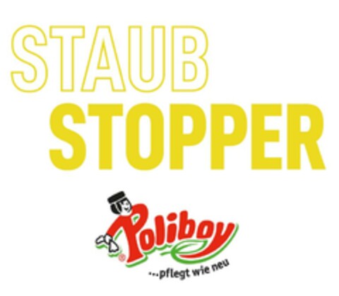 STAUBSTOPPER Poliboy ...pflegt wie neu Logo (EUIPO, 15.05.2023)