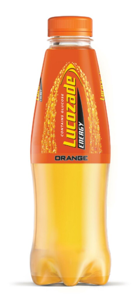 ORANGE ENERGY CONTAINS GLUCOSE Lucozade Logo (EUIPO, 28.07.2023)