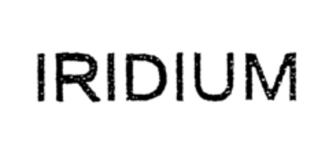 IRIDIUM Logo (EUIPO, 09.04.1997)