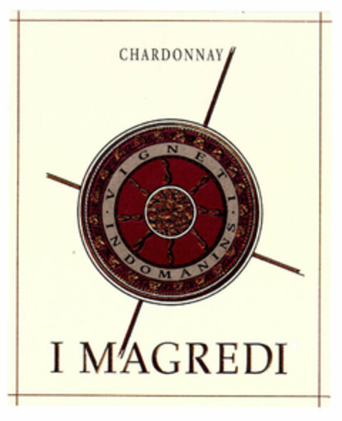 CHARDONNAY VIGNETI IN DOMANINS I MAGREDI Logo (EUIPO, 31.10.2002)