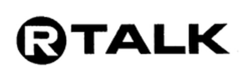 R TALK Logo (EUIPO, 29.07.2003)