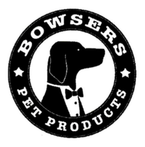 BOWSERS PET PRODUCTS Logo (EUIPO, 01/26/2005)