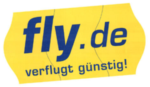 fly.de verflugt günstig! Logo (EUIPO, 30.09.2005)