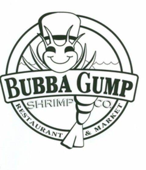 BUBBA GUMP SHRIMP RESTURANT & MARKET Logo (EUIPO, 02.10.2007)