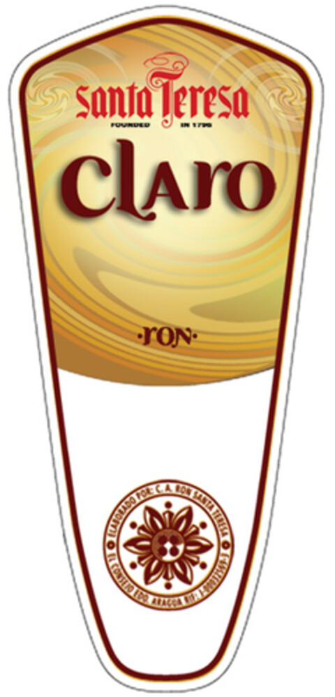 CLArO Santa Teresa rON Logo (EUIPO, 10.01.2008)