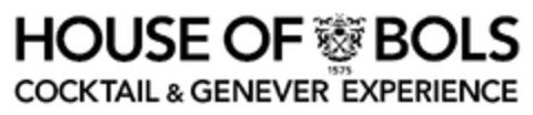 HOUSE OF BOLS COCKTAIL & GENEVER EXPERIENCE Logo (EUIPO, 21.02.2008)