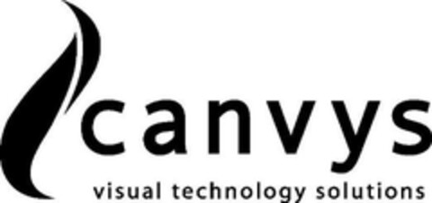 canvys visual technology Logo (EUIPO, 10.10.2008)