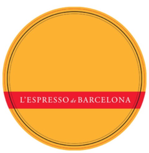 L'ESPRESSO de BARCELONA Logo (EUIPO, 05/26/2009)