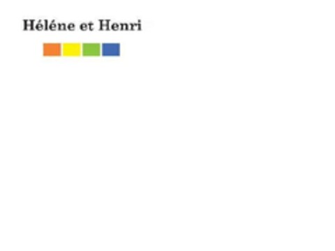 Héléne et Henri Logo (EUIPO, 08/03/2010)