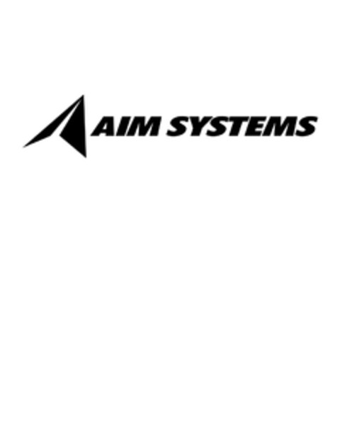 AIM SYSTEMS Logo (EUIPO, 20.09.2011)