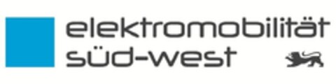 elektromobilität süd-west Logo (EUIPO, 30.10.2012)