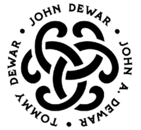 JOHN DEWAR JOHN A. DEWAR TOMMY DEWAR Logo (EUIPO, 13.02.2013)