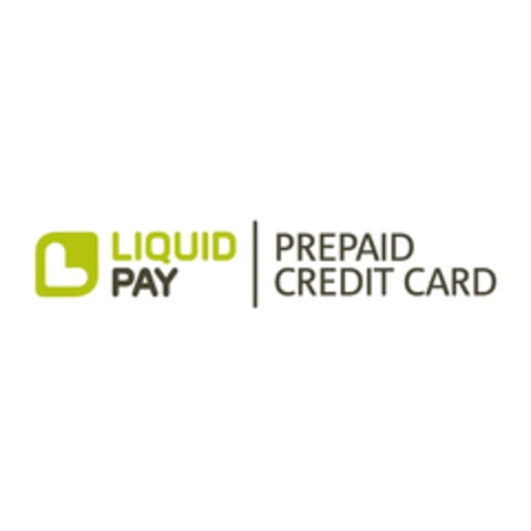 Liquid Pay Prepaid Credit Card Logo (EUIPO, 06/07/2013)