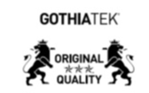 GOTHIATEK ORIGINAL QUALITY Logo (EUIPO, 09.07.2014)