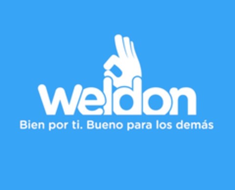 weldon.Bien por ti. Bueno para los demás Logo (EUIPO, 08/11/2014)