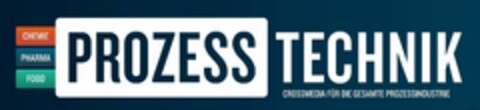 Chemie Pharma Food PROZESSTECHNIK Crossmedia für die gesamte Prozessindustrie Logo (EUIPO, 22.12.2014)