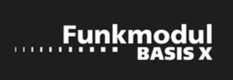 Funkmodul BASIS  X Logo (EUIPO, 20.07.2015)