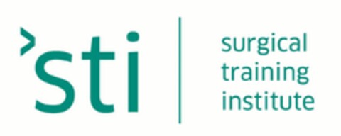 STI - SURGICAL TRAINING INSTITUTE Logo (EUIPO, 31.05.2017)