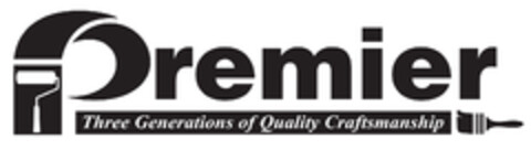 Premier Three Generations of Quality Craftsmanship Logo (EUIPO, 07/03/2018)