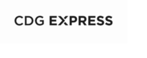 CDG EXPRESS Logo (EUIPO, 02/04/2019)