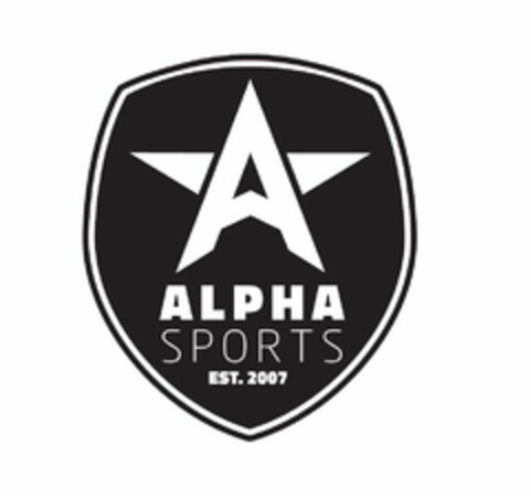 ALPHA SPORTS EST. 2007 Logo (EUIPO, 11/18/2020)