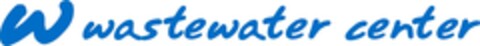 W wastewater center Logo (EUIPO, 05/25/2022)