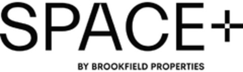 SPACE+ BY BROOKFIELD PROPERTIES Logo (EUIPO, 09/26/2022)