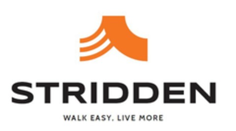 STRIDDEN Walk easy live more Logo (EUIPO, 26.09.2022)