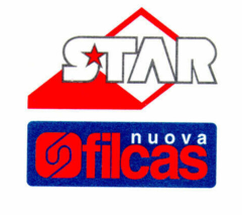 STAR NUOVA FILCAS Logo (EUIPO, 02.01.1997)