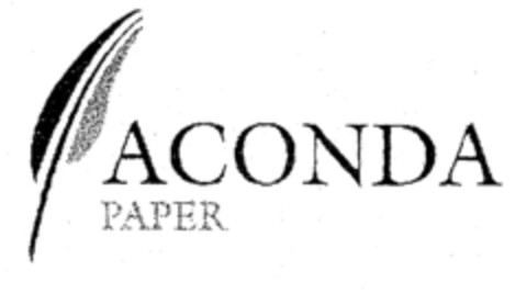 ACONDA PAPER Logo (EUIPO, 14.05.1997)