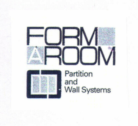 FORM A ROOM Partition and Wall Systems Logo (EUIPO, 08.08.1997)