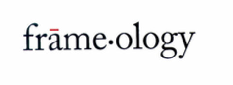 frame.ology Logo (EUIPO, 09.07.1998)
