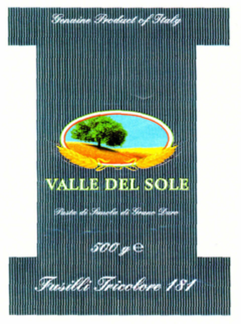 VALLE DEL SOLE Logo (EUIPO, 04/29/1999)