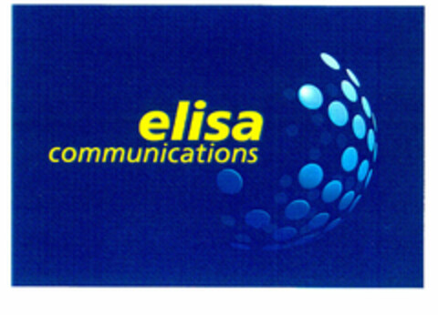 elisa communications Logo (EUIPO, 28.12.1999)