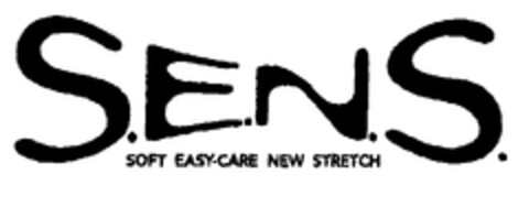 S.E.N.S. SOFT EASY-CARE NEW STRETCH Logo (EUIPO, 01/20/2000)