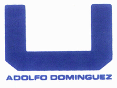 U ADOLFO DOMINGUEZ Logo (EUIPO, 10.01.2002)