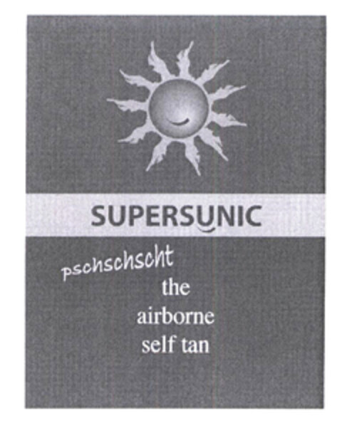 SUPERSUNIC Logo (EUIPO, 06.05.2003)